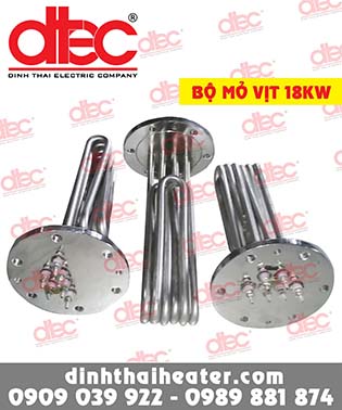 Điện trở bộ mỏ vịt 18KW - Sản xuất theo yêu cầu